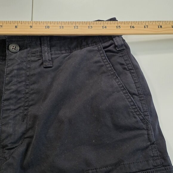 American Eagle Cargo Pants Mens 30x30/27 Black Flex Lived-In Utility Tech Casual - Picture 5 of 16